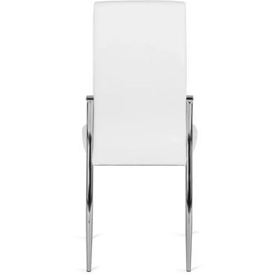 Стілець MEBEL ELITE MOLLY, екошкіра Білий фотографія