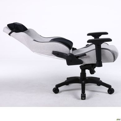 Комп'ютерне крісло VR Racer Textile Halk AMF Сірий - чорний фотографія