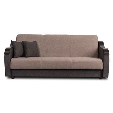 Диван MEBEL ELITE BLOOM 210 см Коричневий фотографія