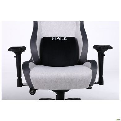 Комп'ютерне крісло VR Racer Textile Halk AMF Сірий - чорний фотографія