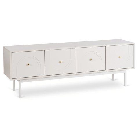 ТВ Тумба MEBEL ELITE MARLEN 155 Кашемир фотография