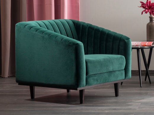 Кресло ASPREY Velvet 1 Signal Зеленый ** фотография
