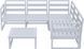 Комплект меблів для тераси Siesta Onto Mykonos Lounge Corner Set Gray Сірий