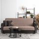 Диван MEBEL ELITE BLOOM 210 см Коричневий