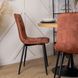Стілець оксамитовий MEBEL ELITE PERU Velvet, Рудий