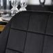 Стілець оксамитовий MEBEL ELITE IRYS Velvet Чорний/золото