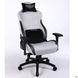Комп'ютерне крісло VR Racer Textile Halk AMF Сірий - чорний