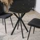 Стол MEBEL ELITE LAUREN 60X60 Черный