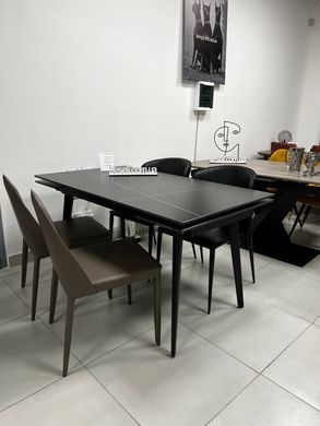 Стол Обеденный HUGO LOFTY 140-200 см Concepto Черный Керамика фотография