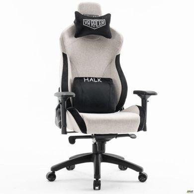 Комп'ютерне крісло VR Racer Textile Halk AMF Сірий фотографія