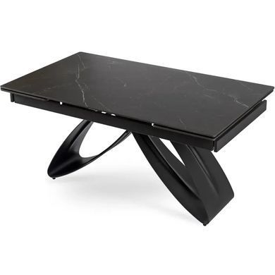 Стіл розкладний MEBEL ELITE LUIGI 160(240)х91 см Чорний мармур фотографія