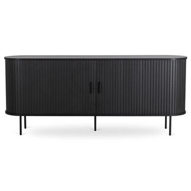 Комод MEBEL ELITE TRISH 180 Чорний фотографія