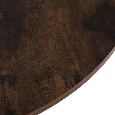 Стіл MEBEL ELITE LAUREN 60X60 Дуб рустик/ чорний фотографія