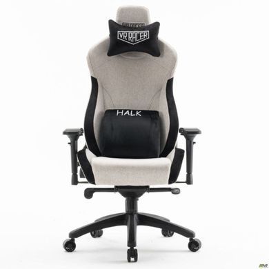 Комп'ютерне крісло VR Racer Textile Halk AMF Сірий фотографія