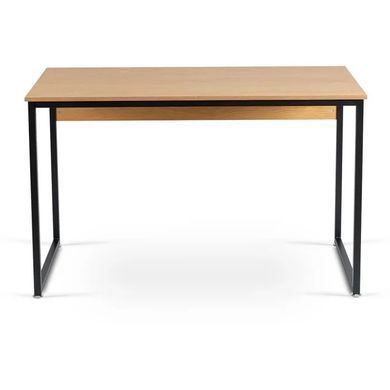 Письмовий стіл MEBEL ELITE ROSS 120 см Золотий дуб / Чорний фотографія