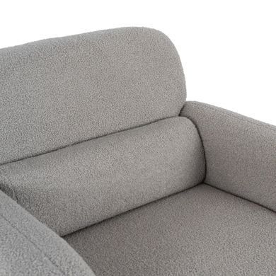 Кресло MEBEL ELITE TOGO Серый Букле фотография