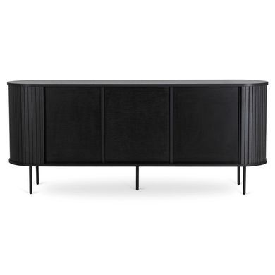 Комод MEBEL ELITE TRISH 180 Чорний фотографія