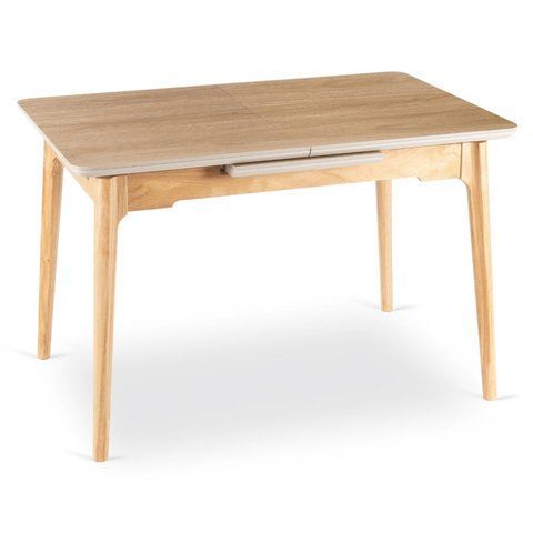 Стол раскладной MEBEL ELITE SAMER 120(160)х80 см Дуб фотография