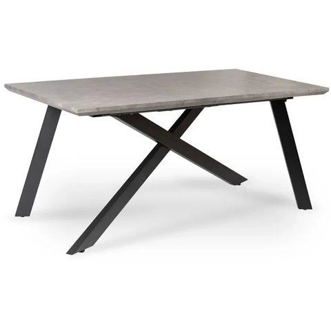 Стол раскладной MEBEL ELITE HAMILTON 160(200)х90 Серый бетон фотография