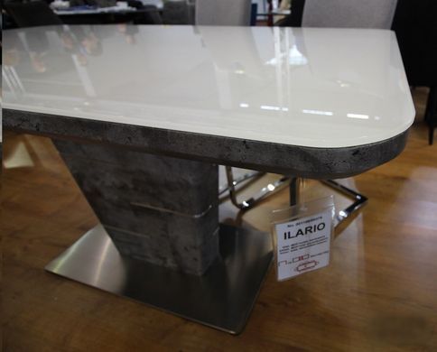 Стіл Обідній ILARIO Signal 140(180)X80 Сірий фотографія