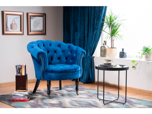 Крісло PHILIPS Velvet Signal Синій ** фотографія