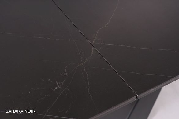 Стіл Обідній WESTIN CERAMIC Signal 160(240)X90 SAHARA NOIR / Чорний фотографія