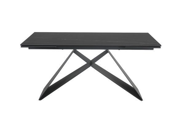 Стіл Обідній WESTIN CERAMIC Signal 160(240)X90 SAHARA NOIR / Чорний фотографія