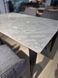 Стіл NORMAN CERAMIC Muie White Intarsio 140x90 Білий Глянець Кераміка Чорний