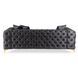 Диван MEBEL ELITE SORRENTO 3S Черный