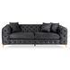 Диван MEBEL ELITE SORRENTO 3S Черный
