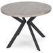 Стол раскладной круглый MEBEL ELITE DORIAN 80(160)х80 см Бетон