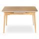 Стіл розкладний MEBEL ELITE SAMER 120(160)х80 см Дуб