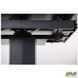 Стол раскладной Billy anthracite AMF 120(180)X90 сeramics Calacatta nero