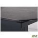 Стол раскладной Billy anthracite AMF 120(180)X90 сeramics Calacatta nero