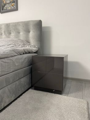 Прикроватная тумба (комплект 2шт) REJA Cama Белый глянец фотография