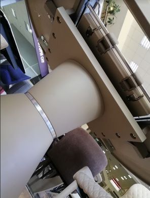 Стіл розкладний TML-651 VETRO 105x105 Капучино фотографія