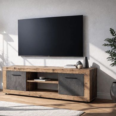 ТВ Тумба MEBEL ELITE BLAGO 140 Необработанный дуб фотография