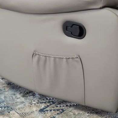 Масажне крісло MEBEL ELITE INTER екошкіра Сірий фотографія