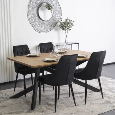 Стол раскладной MEBEL ELITE HAMILTON 160(200)х90 Золотой дуб фотография