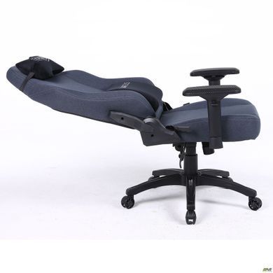 Комп'ютерне крісло VR Racer Textile Darrius Чорний фотографія