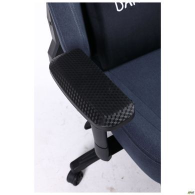 Комп'ютерне крісло VR Racer Textile Darrius Чорний фотографія