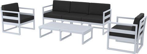 Комплект меблів для тераси Siesta Onto Mykonos Lounge Set XL Gray Сірий