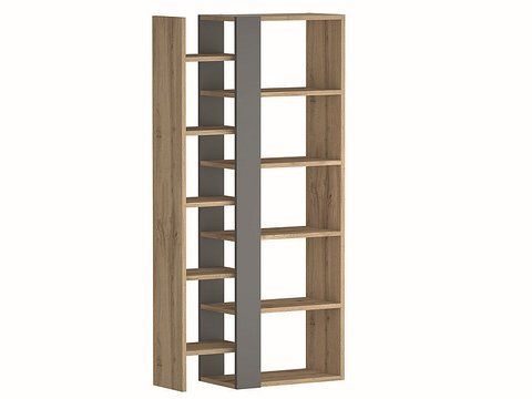 Стеллаж Combo Signal 165x80 Дуб Вотан Антрацит фотография