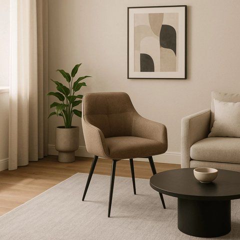 Стул MEBEL ELITE LARISA Беж фотография