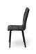 Стул Тринити Микс Мебель металл черный/кожзам черный