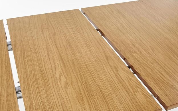 Стол раскладной SORBUS Halmar 100/200x100 Дуб / Графит фотография