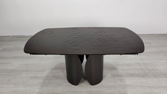 Стол раскладной EDGAR Intarsio 160(240)*90 бронзовый/коричневый фотография