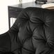 Стул офисный поворотный бархатный MEBEL ELITE MILAN Velvet Черный / Золотой