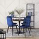 Стілець оксамитовий MEBEL ELITE PERU Velvet, Синій