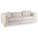 Диван MEBEL ELITE SORRENTO 3S Кремовое